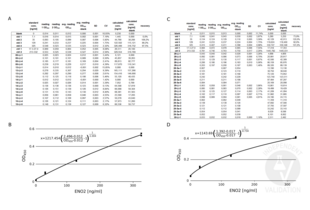 ELISA validation image for Enolase 2 (Gamma, Neuronal) (ENO2) ELISA Kit (ABIN1305165) (ENO2/NSE ELISA 试剂盒)