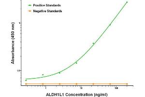 ELISA image for anti-Aldehyde Dehydrogenase 1 Family, Member L1 (ALDH1L1) antibody (ABIN2715907) (ALDH1L1 抗体)