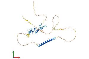 AlphaFold protein structure predicition of Human Recombinant TNFRSF13B Protein, UniprotID O14836