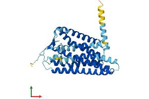 Protein Structure (PS) image for Olfactory Receptor, Family 51, Subfamily E, Member 2 (OR51E2) (AA 1-320) protein (His tag) (ABIN7550414)