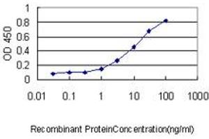 Detection limit for recombinant GST tagged NOTCH2NL is approximately 0.