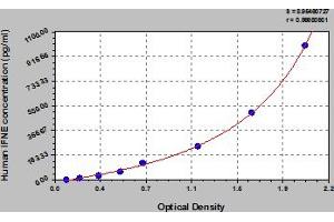 Typical Standard Curve (IFNE ELISA 试剂盒)