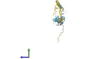 AlphaFold protein structure predicition of Human Recombinant DNAJC5 Protein, UniprotID Q9H3Z4