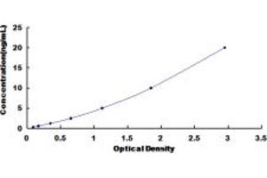 Typical standard curve (PTPN11 ELISA 试剂盒)