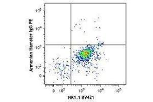 Flow Cytometry (FACS) image for anti-Zinc Finger and BTB Domain Containing 16 (ZBTB16) antibody (PE) (ABIN2662834) (ZBTB16 抗体  (PE))
