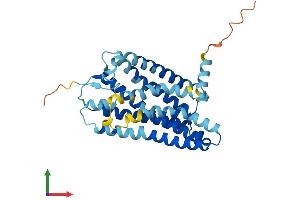 Protein Structure (PS) image for Olfactory Receptor, Family 5, Subfamily V, Member 1 (OR5V1) (AA 1-321) protein (His tag) (ABIN7550533)