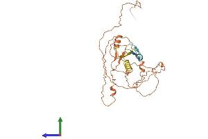 AlphaFold protein structure predicition of Mouse Recombinant Cpxcr1 Protein, UniprotID Q3V0P1