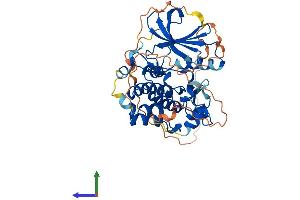 Protein Structure (PS) image for STE20-Related Kinase Adaptor beta (STRADB) (AA 1-418) protein (His tag) (ABIN7546482)