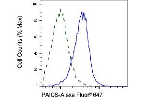 Validation of PAICS knockdown using flow cytometry. (PAICS 抗体)