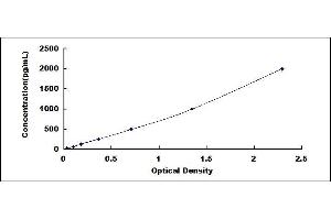 Typical standard curve (INSL5 ELISA 试剂盒)