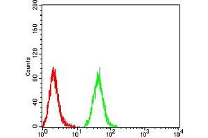Flow Cytometry (FACS) image for anti-Isocitrate Dehydrogenase 1 (NADP+), Soluble (IDH1) (AA 156-298) antibody (ABIN5921398) (IDH1 抗体  (AA 156-298))