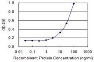 Detection limit for recombinant GST tagged PPARA is 1 ng/ml as a capture antibody. (PPARA 抗体  (AA 1-258))