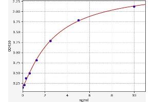Typical standard curve (CDKN3 ELISA 试剂盒)