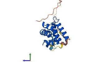 Protein Structure (PS) image for Regulator of G-Protein Signaling 8 (RGS8) (AA 1-180) protein (His tag) (ABIN7559007)