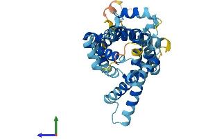 Protein Structure (PS) image for Solute Carrier Family 25, Member 27 (SLC25A27) (AA 1-323) protein (His tag) (ABIN7544951)