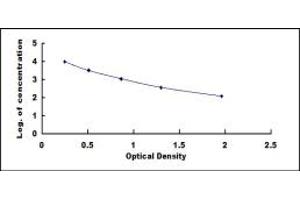 Typical standard curve (Kallikrein 14 ELISA 试剂盒)