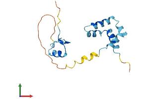 Protein Structure (PS) image for Zinc Finger, HIT-Type Containing 3 (ZNHIT3) (AA 1-155) protein (His tag) (ABIN7545370)
