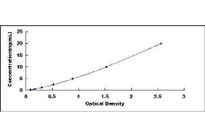 Typical standard curve (BRD9 ELISA 试剂盒)