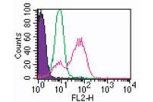 TLR3 Flow Cytometry Flow Cytometry of Mouse Anti-TLR3 antibody. (TLR3 抗体)