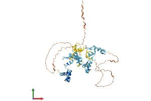 AlphaFold protein structure predicition of Human Recombinant ZNF772 Protein, UniprotID Q68DY9