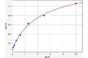 Typical standard curve (GGCT ELISA 试剂盒)
