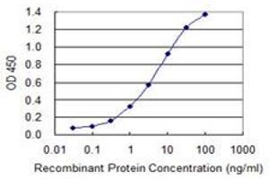 Detection limit for recombinant GST tagged HSD17B1 is 0. (HSD17B1 抗体  (AA 189-285))