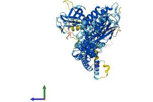 Protein Structure (PS) image for RAS P21 Protein Activator 3 (RASA3) (AA 1-834) protein (His tag) (ABIN7551177)