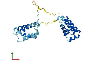 Protein Structure (PS) image for Transcription Elongation Factor A (SII) N-Terminal and Central Domain Containing 2 (TCEANC2) (AA 1-208) protein (His tag) (ABIN7544428)