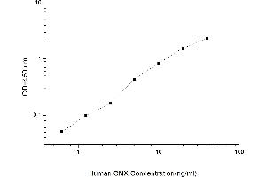 Typical standard curve (Calnexin ELISA 试剂盒)