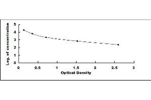 Typical standard curve (PROK2 ELISA 试剂盒)