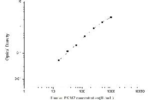 Typical standard curve (PKM ELISA 试剂盒)