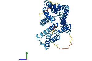 Protein Structure (PS) image for Solute Carrier Family 35, Member B1 (SLC35B1) (AA 1-322) protein (His tag) (ABIN7556833)