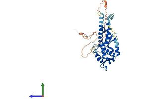 Protein Structure (PS) image for Melanoma Antigen Family A, 1 (Directs Expression of Antigen MZ2-E) (MAGEA1) (AA 1-309) protein (His tag) (ABIN7549174)