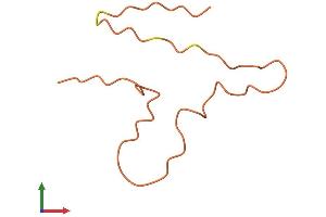 Protein Structure (PS) image for Keratin Associated Protein 6-2 (KRTAP6-2) (AA 1-62) protein (Fc Tag) (ABIN7548972)