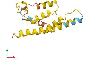 Protein Structure (PS) image for Torsin A Interacting Protein 2 (TOR1AIP2) (AA 1-131) protein (His tag) (ABIN7548545)