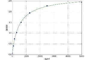 A typical standard curve (BCL11B ELISA 试剂盒)