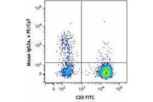 Flow Cytometry (FACS) image for anti-Chemokine (C-C Motif) Receptor 7 (CCR7) antibody (PE-Cy7) (ABIN2659156) (CCR7 抗体  (PE-Cy7))