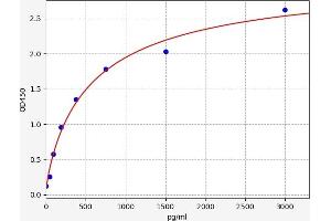 Typical standard curve (IGF2 ELISA 试剂盒)