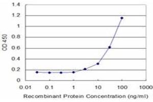 ELISA image for anti-Cytochrome P450, Family 2, Subfamily D, Polypeptide 6 (CYP2D6) (AA 91-190) antibody (ABIN514835)