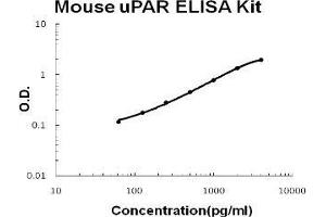 Mouse uPAR PicoKine ELISA Kit standard curve (PLAUR ELISA 试剂盒)