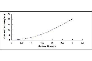 Typical standard curve (PAI1 ELISA 试剂盒)