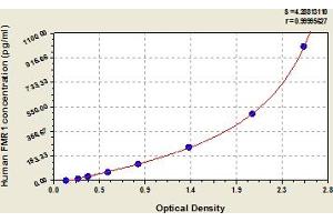 Typical Standard Curve (FMR1 ELISA 试剂盒)