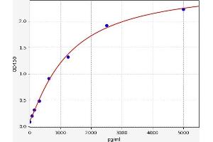 Typical standard curve (CBY1/PGEA1 ELISA 试剂盒)