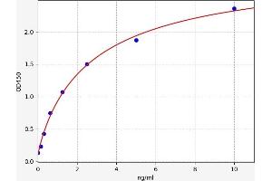 Typical standard curve (CASR ELISA 试剂盒)