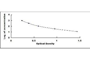 Typical standard curve (Cortisol ELISA 试剂盒)