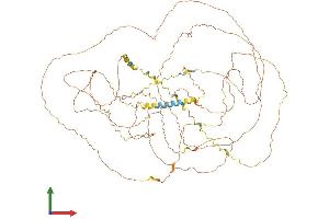 Protein Structure (PS) image for Fibrous Sheath CABYR Binding Protein (FSCB) (AA 1-825) protein (His tag) (ABIN7547752)
