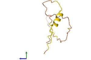 Protein Structure (PS) image for SNRPN Upstream Reading Frame (SNURF) (AA 1-71) protein (Fc Tag) (ABIN7546072)