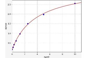 Typical standard curve (SOCS3 ELISA 试剂盒)