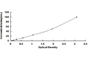 Typical standard curve (ALOX15 ELISA 试剂盒)
