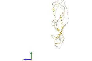 AlphaFold protein structure predicition of Mouse Recombinant Erich5 Protein, UniprotID Q8K0S2 (ERICH5 (AA 1-362) protein (His tag))